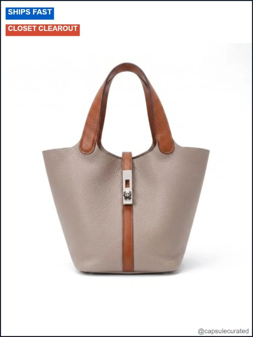 Faux Leather Crocodile Pattern Satchel Bag with Detachable Clutch Tote